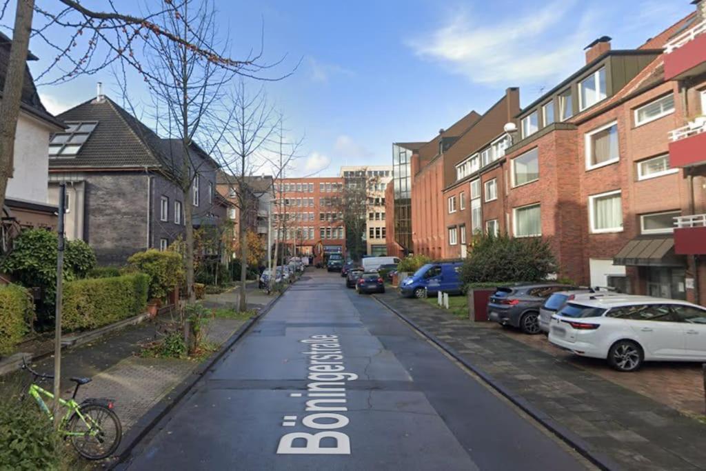 - Cozy Apartment In The Heart Of Duisburg With New York Design & Betten & Sofa - 5 Mins Central Station Hbf - Big Tv & Wifi -- Esterno foto